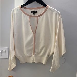 Elizabeth and James key-hole sweater